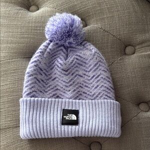 The North Face Kids Purple Beanie